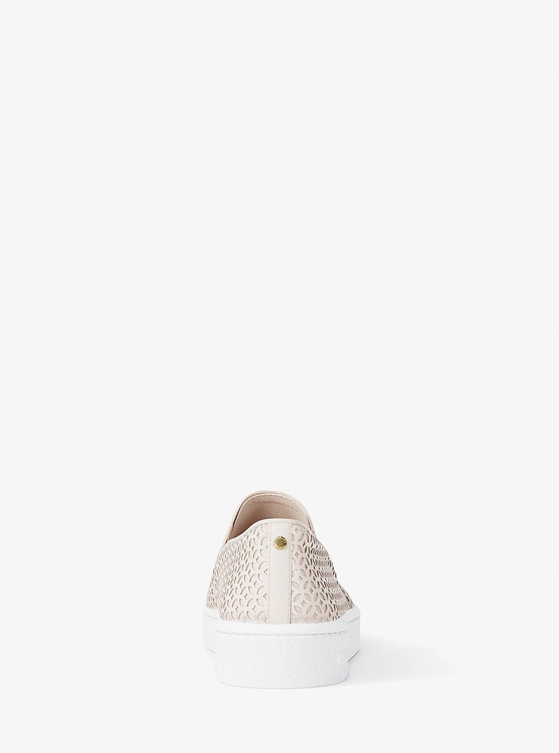 Keaton Perforated Slip On Sneaker 4