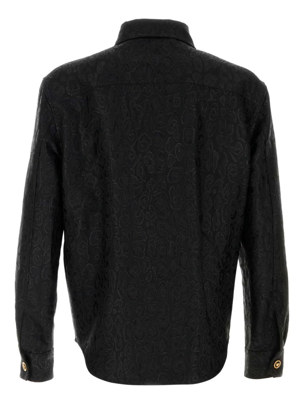 leopard-print long-sleeve shirt - 2