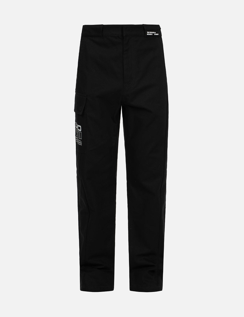 EVISU Reflective Seagull Print Straight Leg Straight Fit Pants outlook