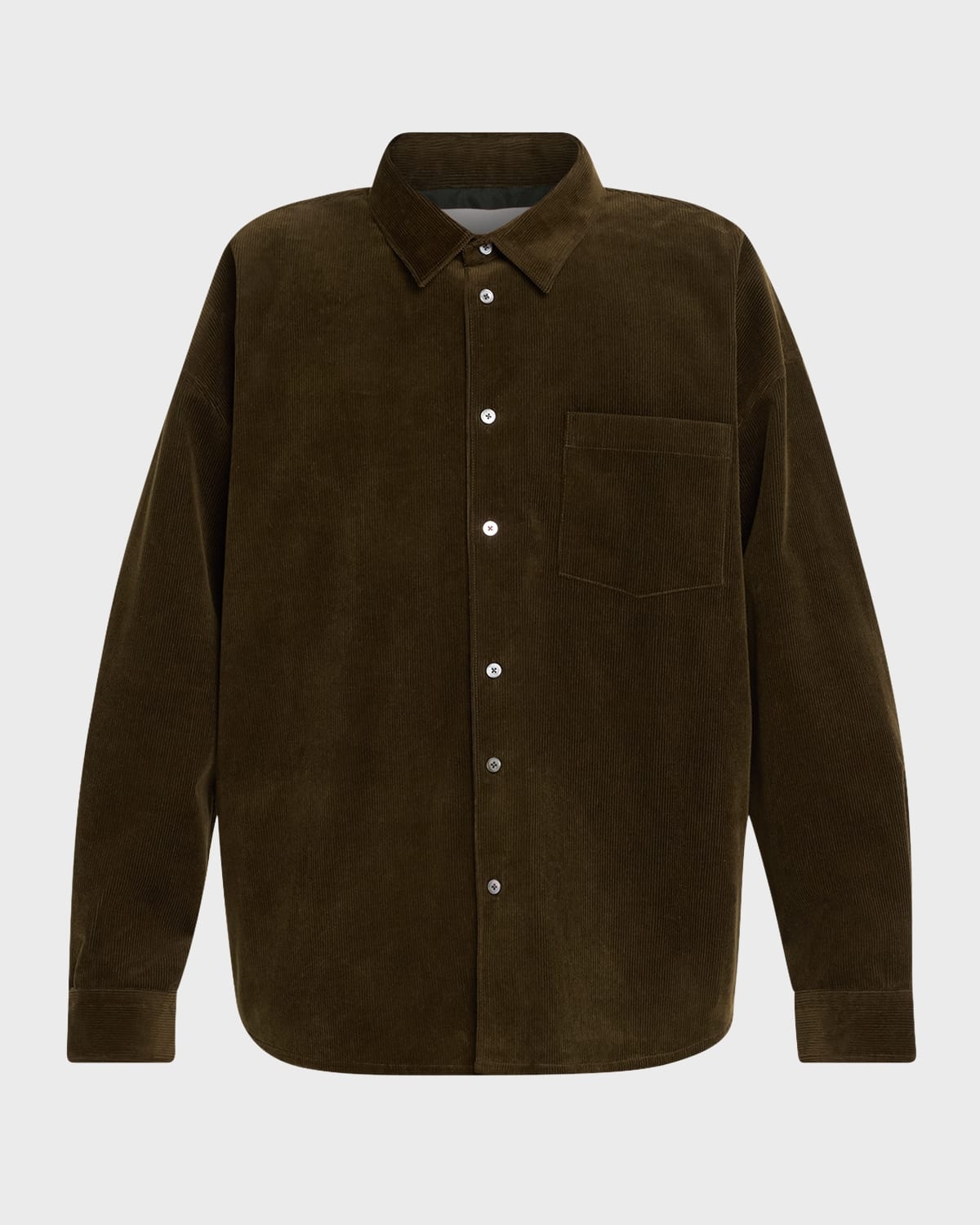 Men's Relaxed Corduroy Overshirt - 1