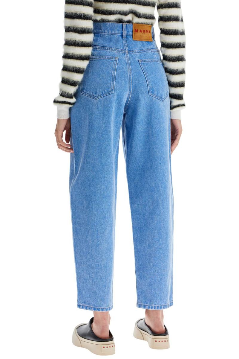 Marni ORGANIC DENIM CROPPED JEANS IN - 3