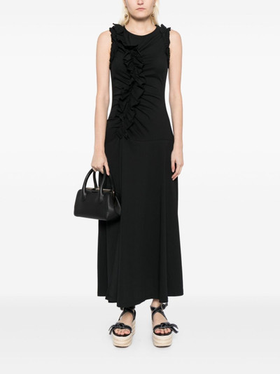 ULLA JOHNSON Bendetta ruffled midi dress outlook