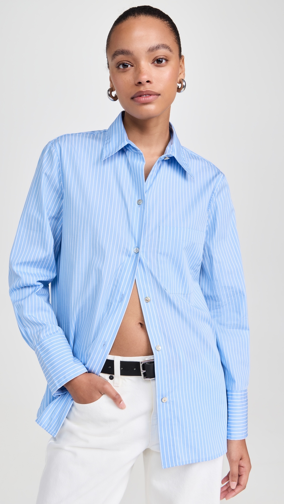 Relaxed Straight Shirt - 1