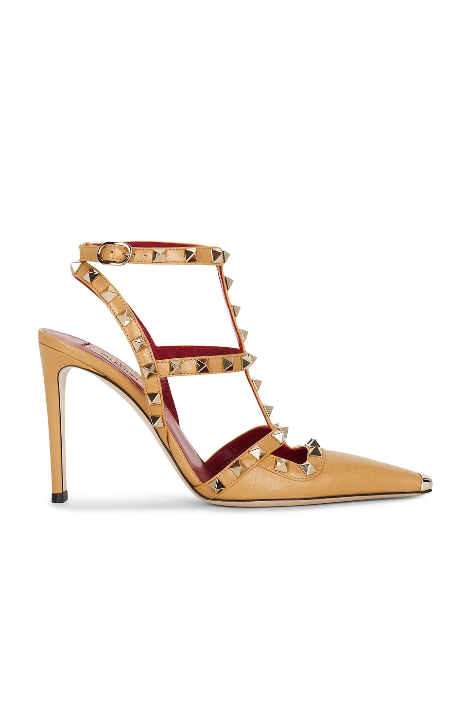 Rockstud Ankle Strap Pump - 1