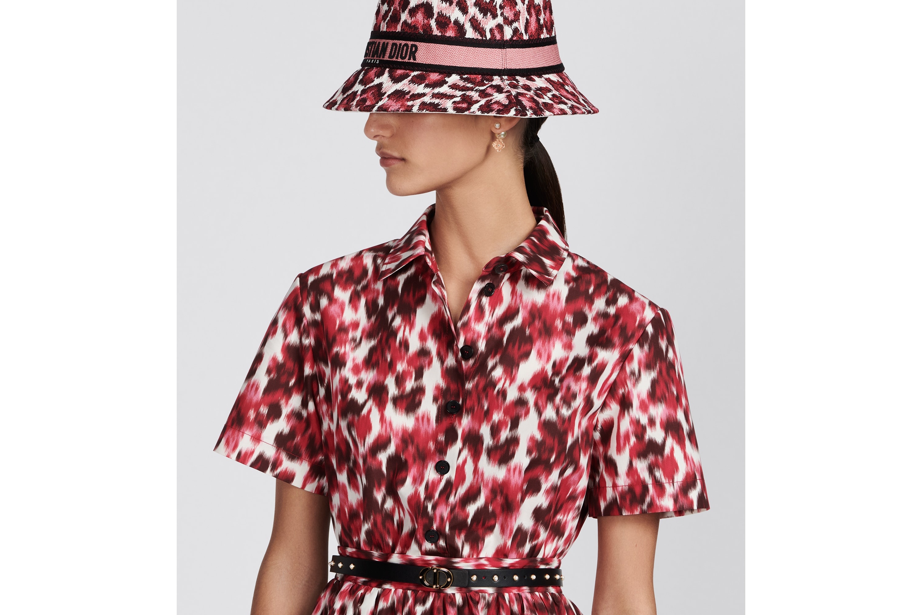 Short Flared Shirt Dress - 7
