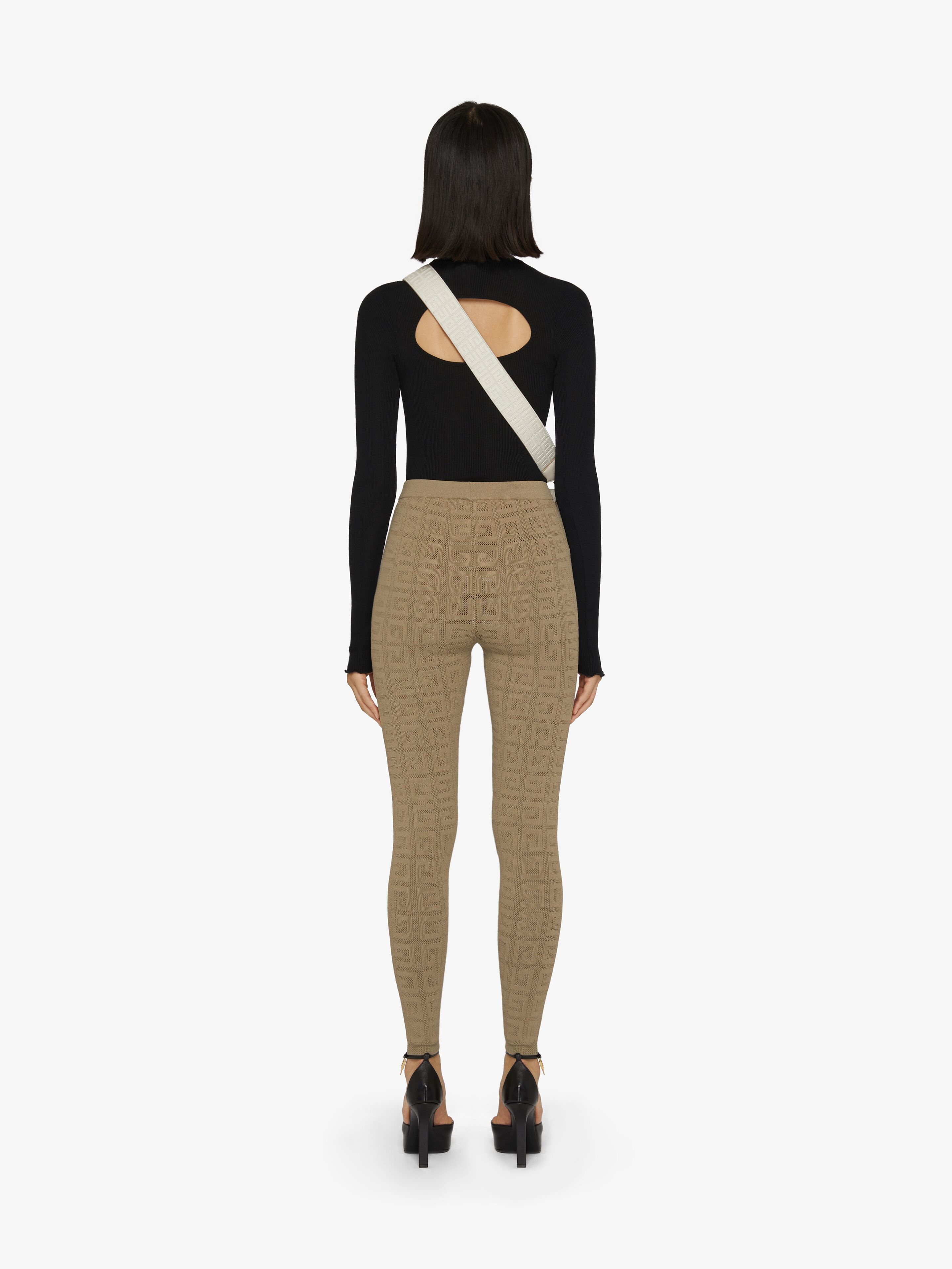 LEGGINGS IN 4G JACQUARD - 4