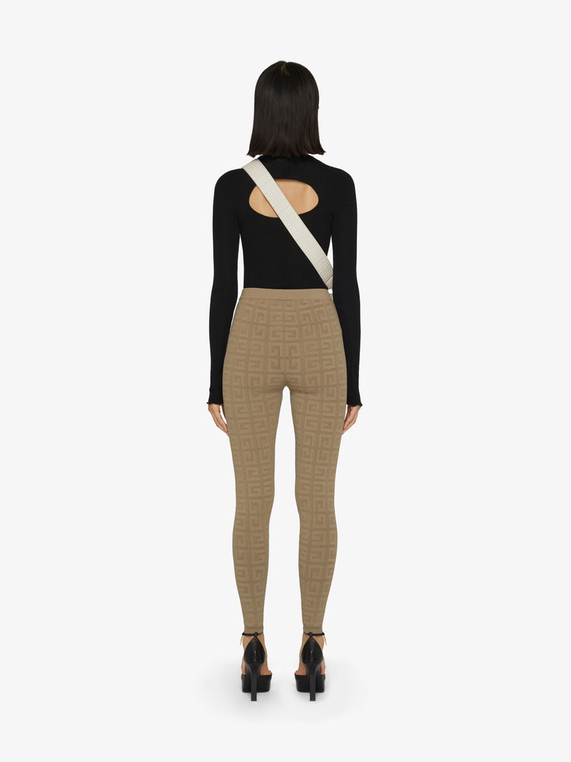 LEGGINGS IN 4G JACQUARD 4