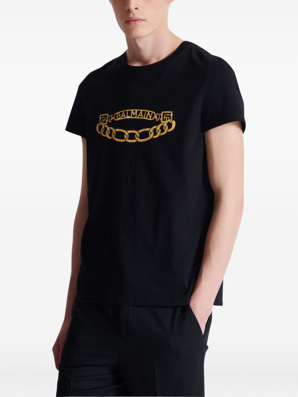 Chaînes-print T-shirt - 5