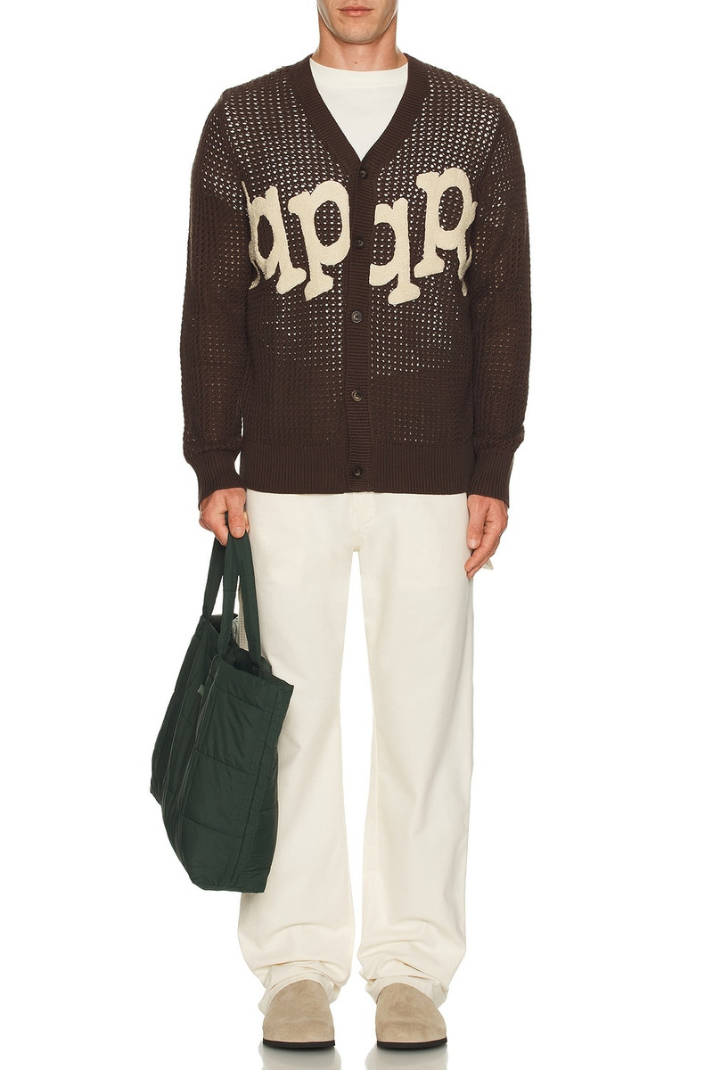 Museum of Peace & Quiet Etched Crochet Cardigan outlook
