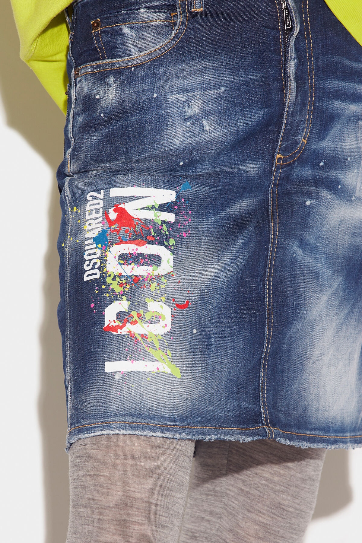 ICON SPLATTER SKIRT - 3