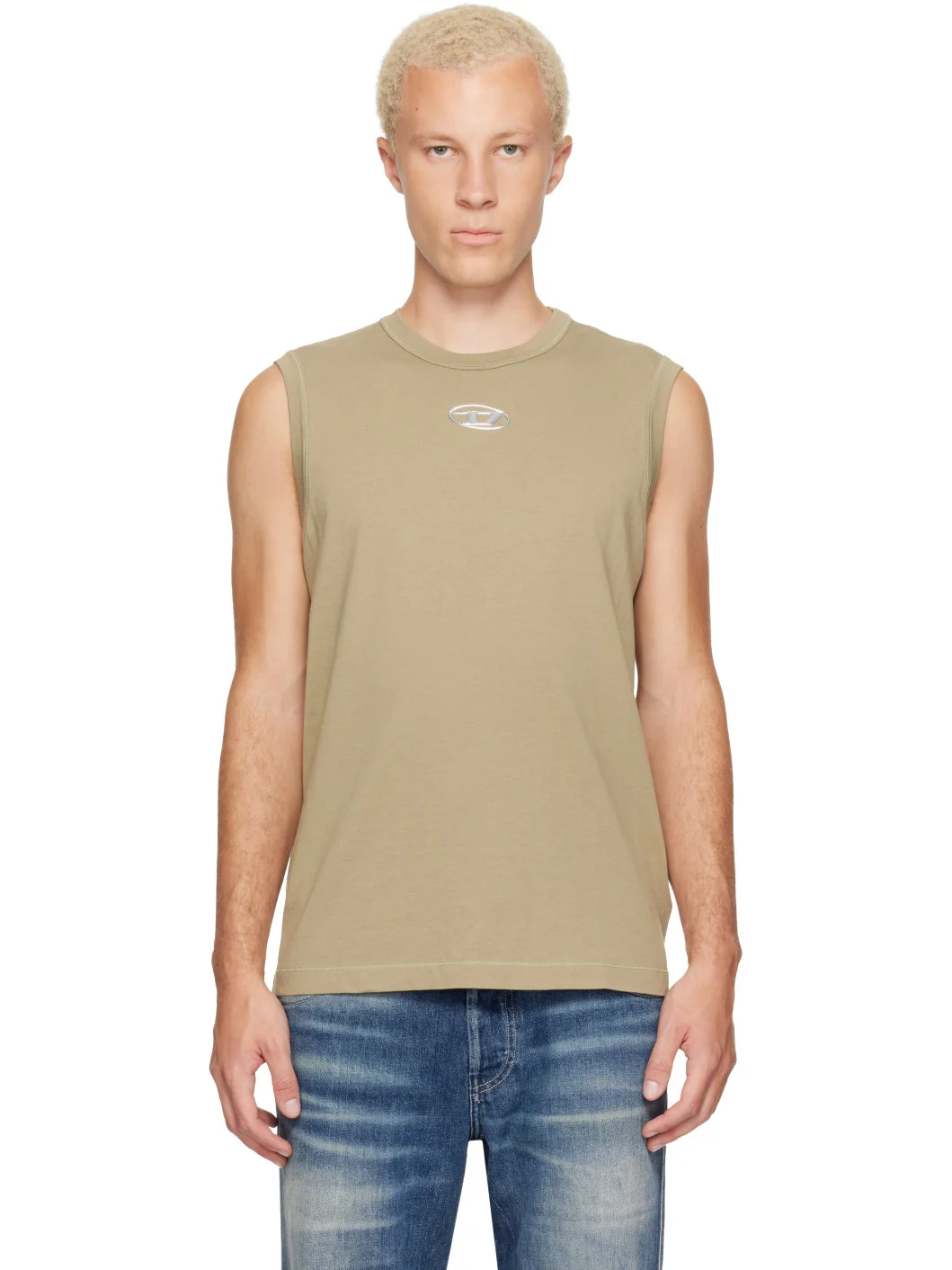 Khaki T-Bisco-Iod Tank Top - 1