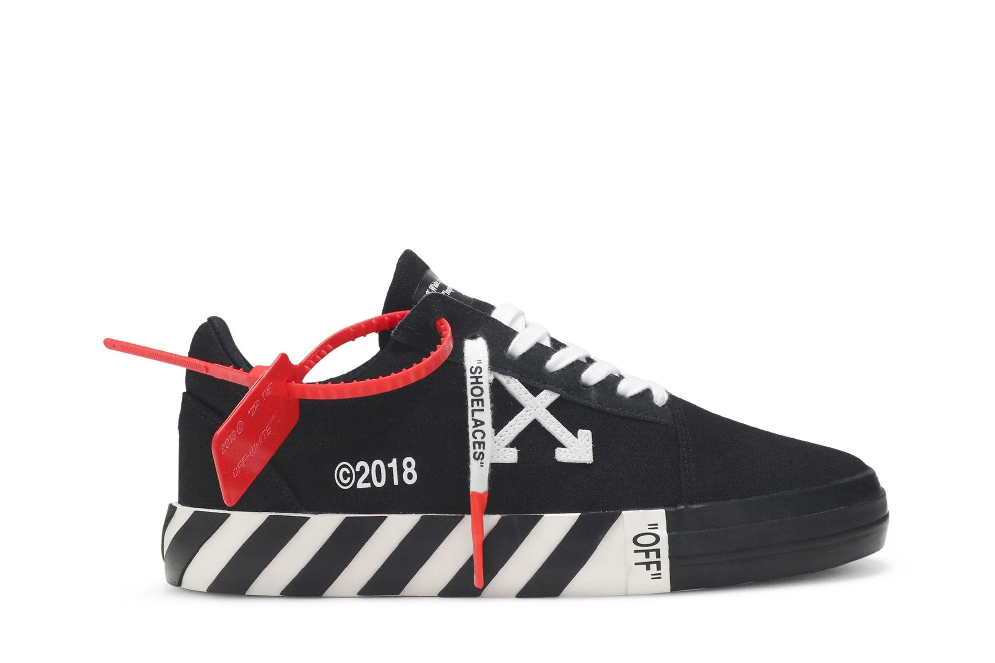 Off-White Vulc Low Top 'Black' - 1