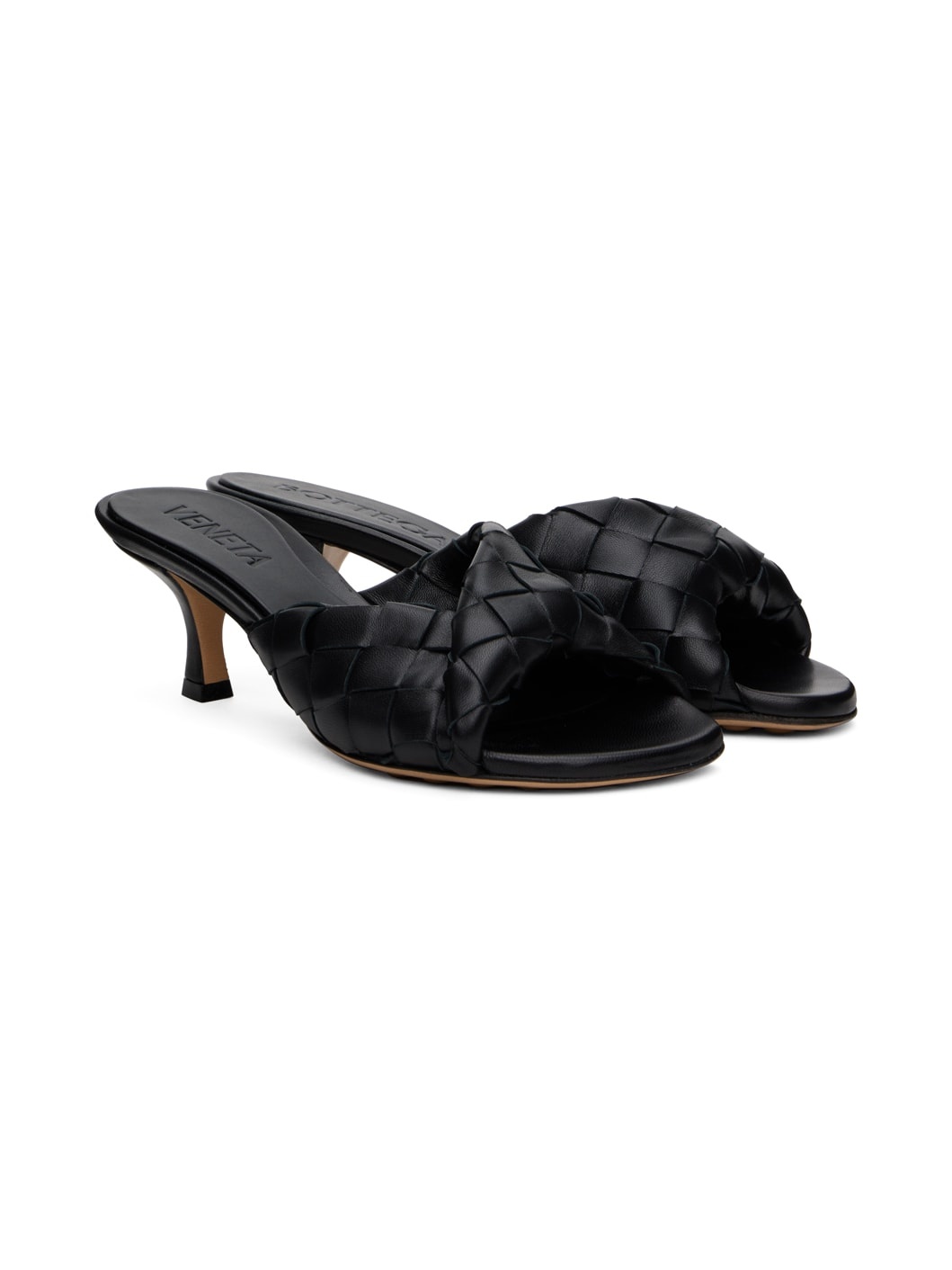 Black Blink Mules - 4