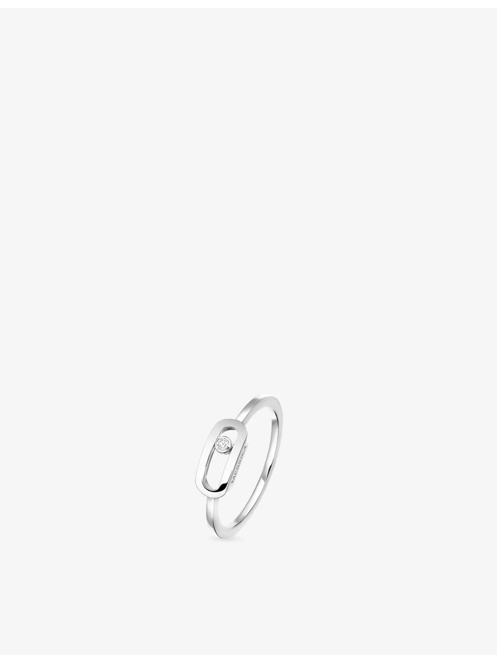 Move Uno 18ct Gold And 0.01ct Diamond Ring - 1