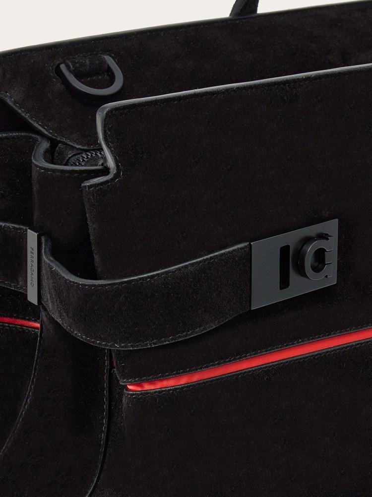 TOTE BAG WITH INLAY - 7