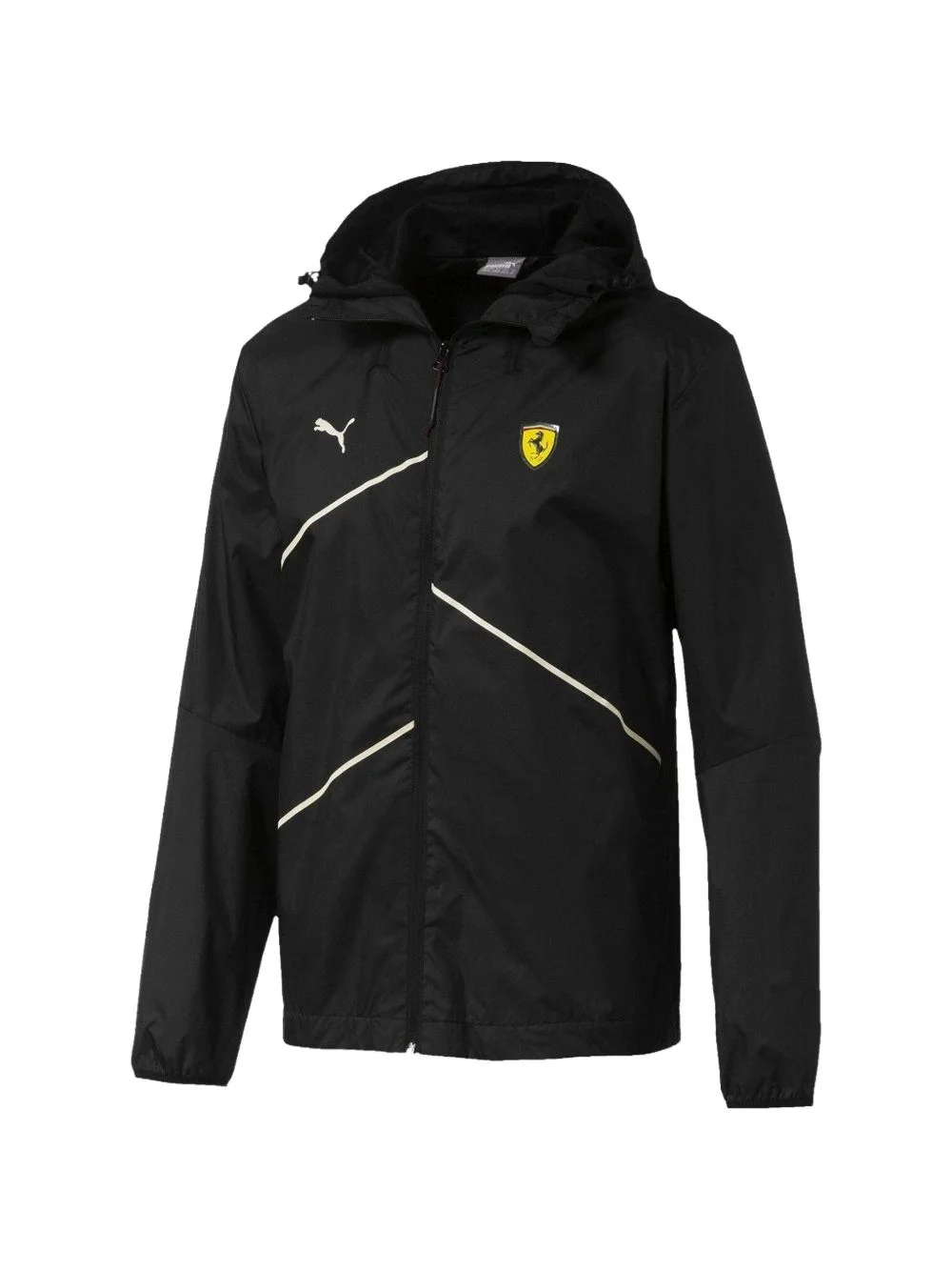 x Ferrari logo-detail jacket - 1
