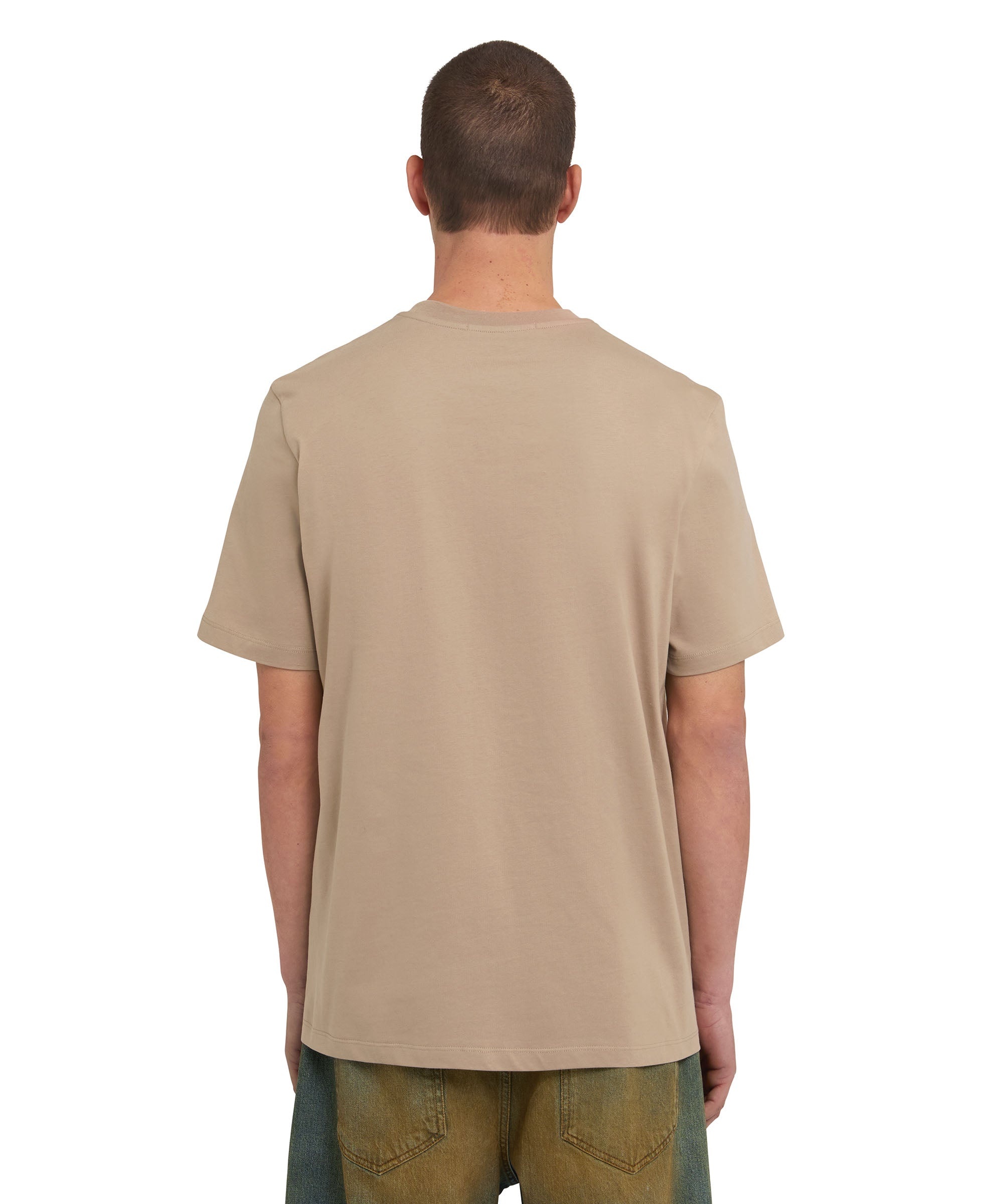 T-Shirt with brushstroke logo - 3