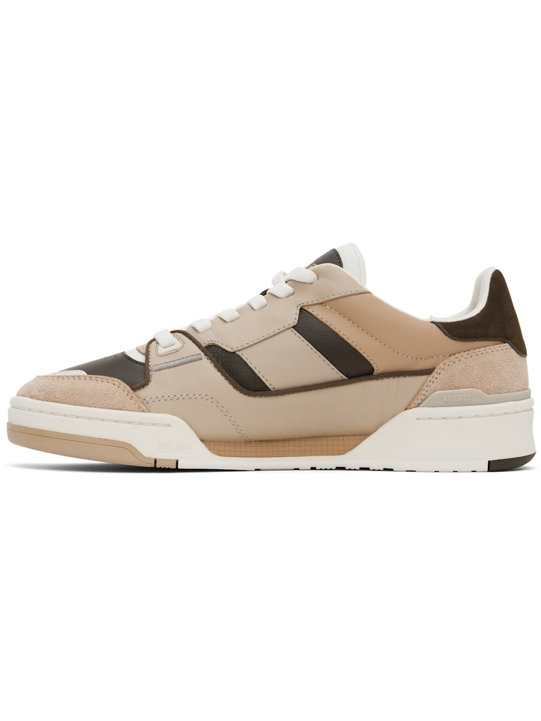 Brown & Taupe Clay Sneakers - 3