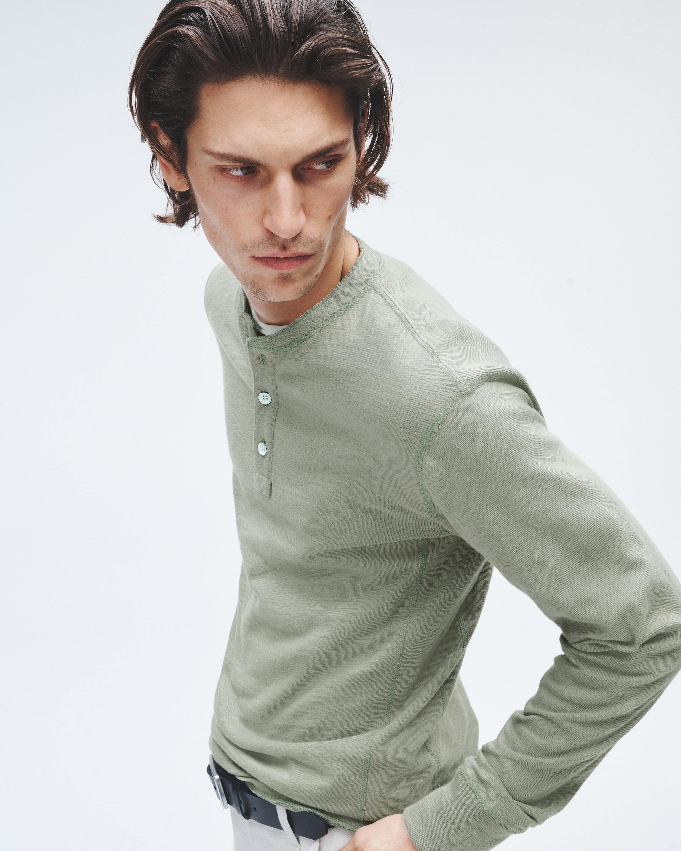 Classic Flame Henley
Organic Cotton T-Shirt - 3