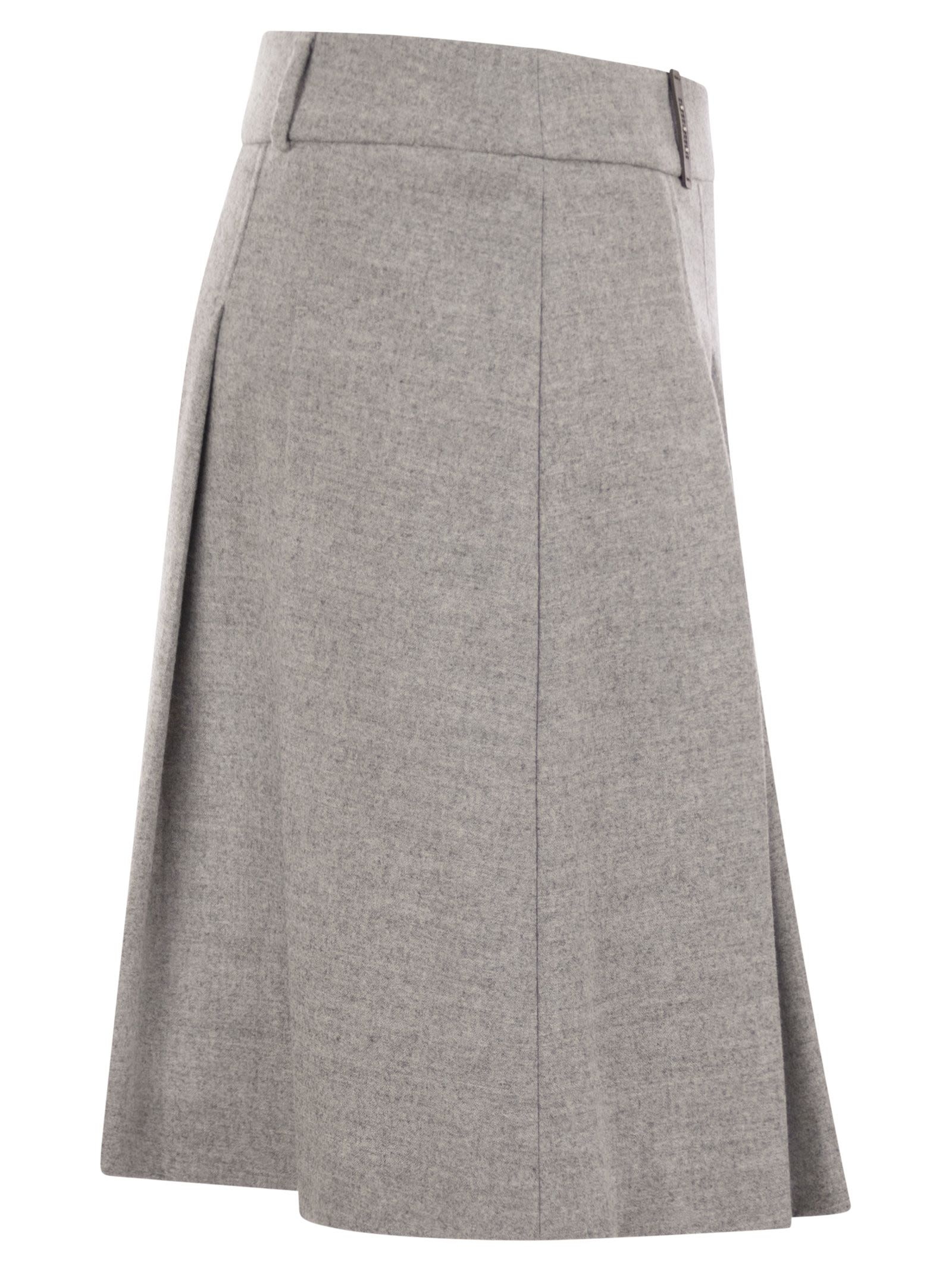 Peserico - Peserico Women Short Skirt In Wool And Viscose - 3