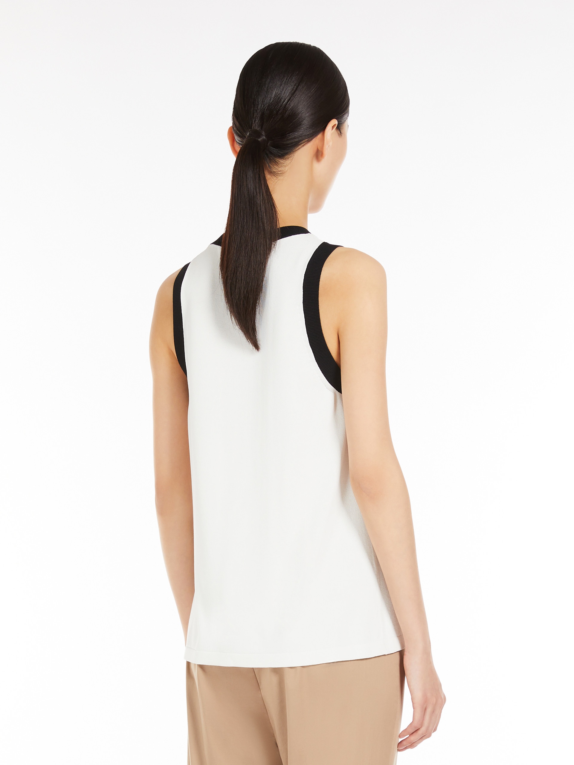 SLALOM Viscose crepe top - 4
