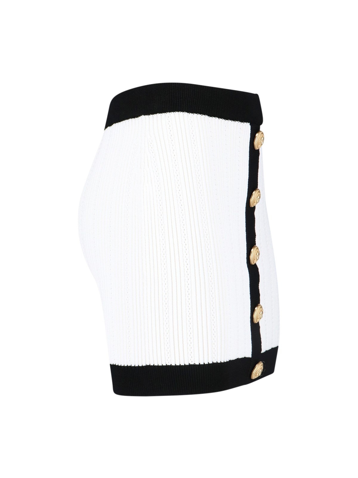VISCOSE BLEND MINI SKIRT - 3