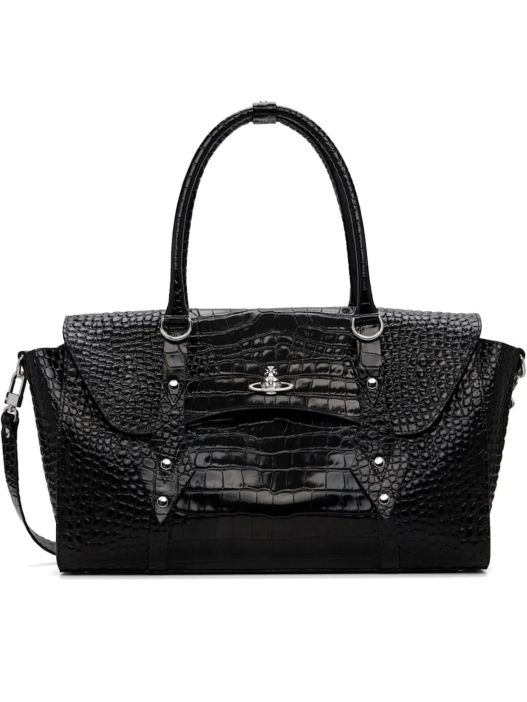 Black Bettina Medium Hand Bag - 1