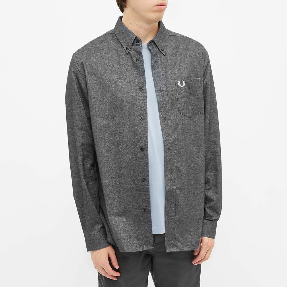 Fred Perry Authentic Button Down Brushed Oxford Shirt - 4