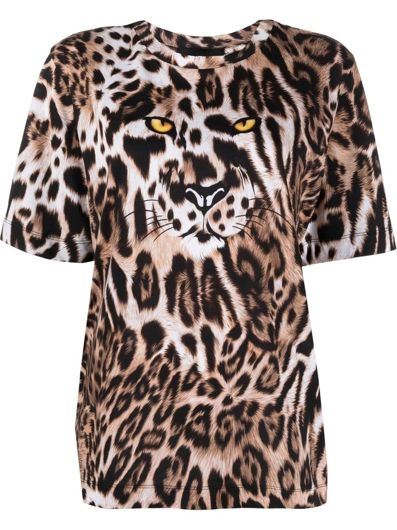 leopard-print T-shirt 1