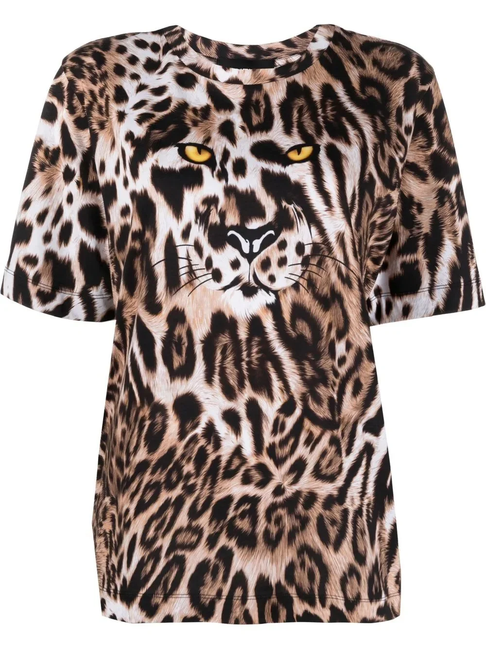 leopard-print T-shirt - 1