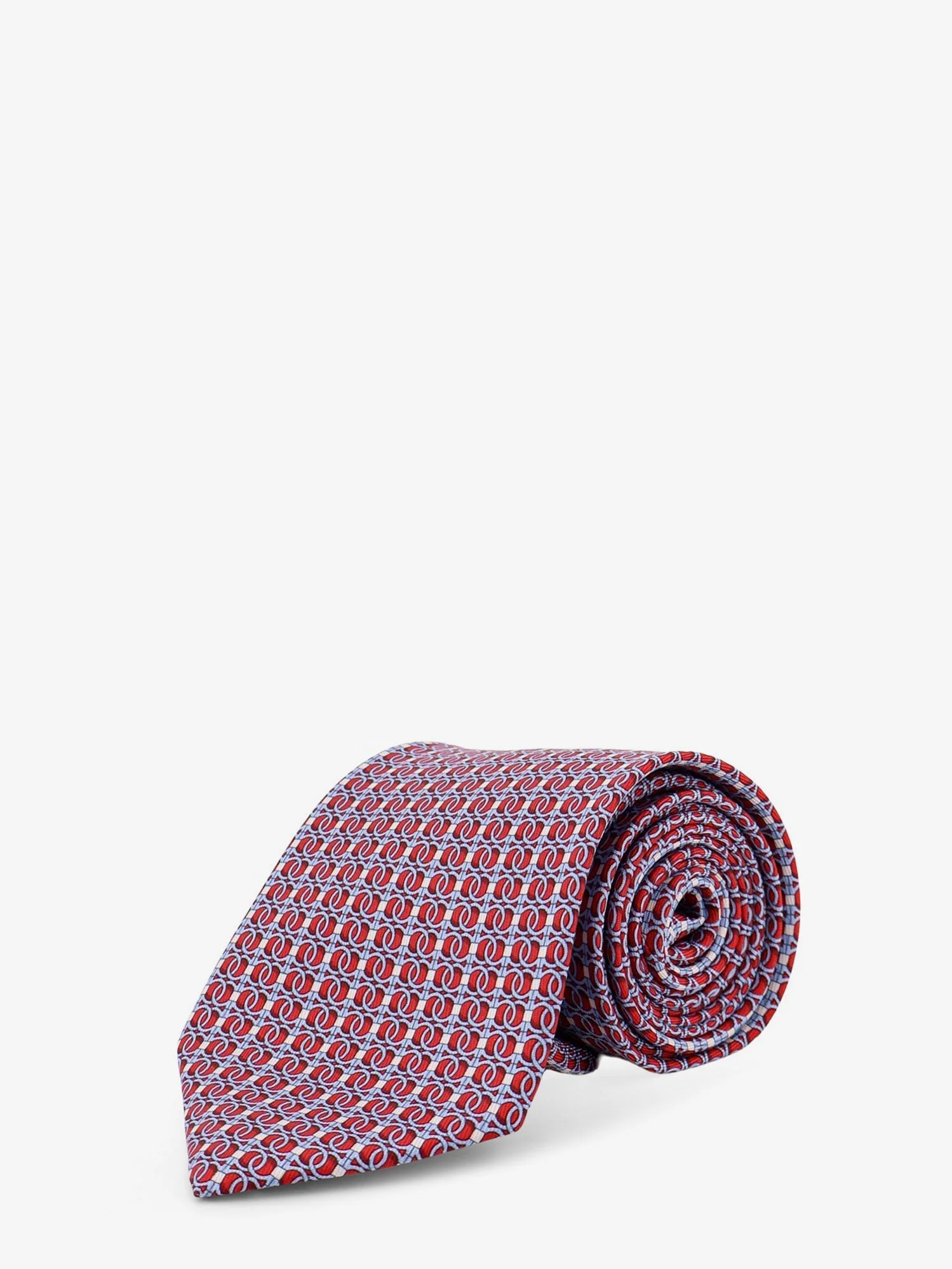 Ferragamo Men Silk Tie - 1