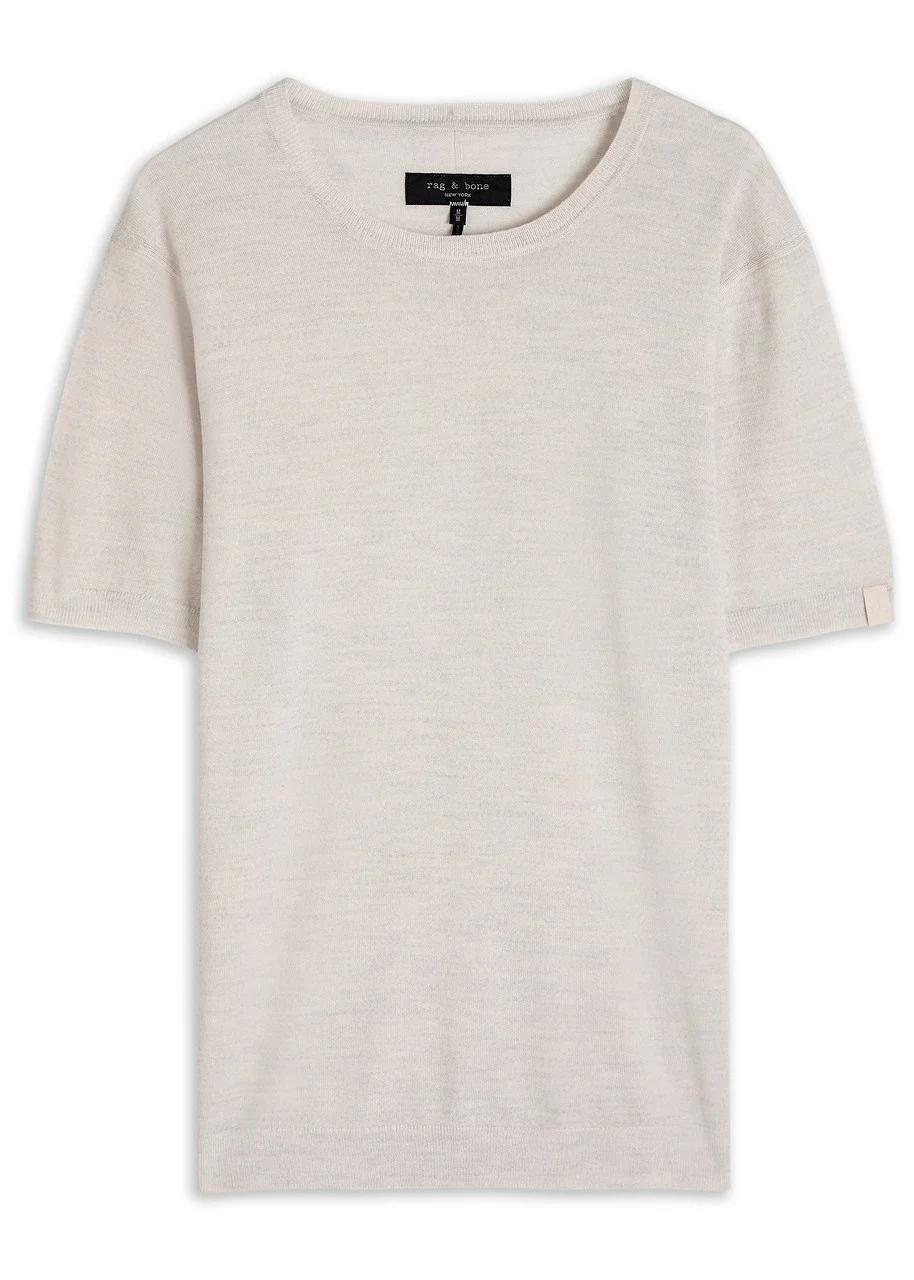 Rag & Bone Aulton Fine-knit T-shirt - 1