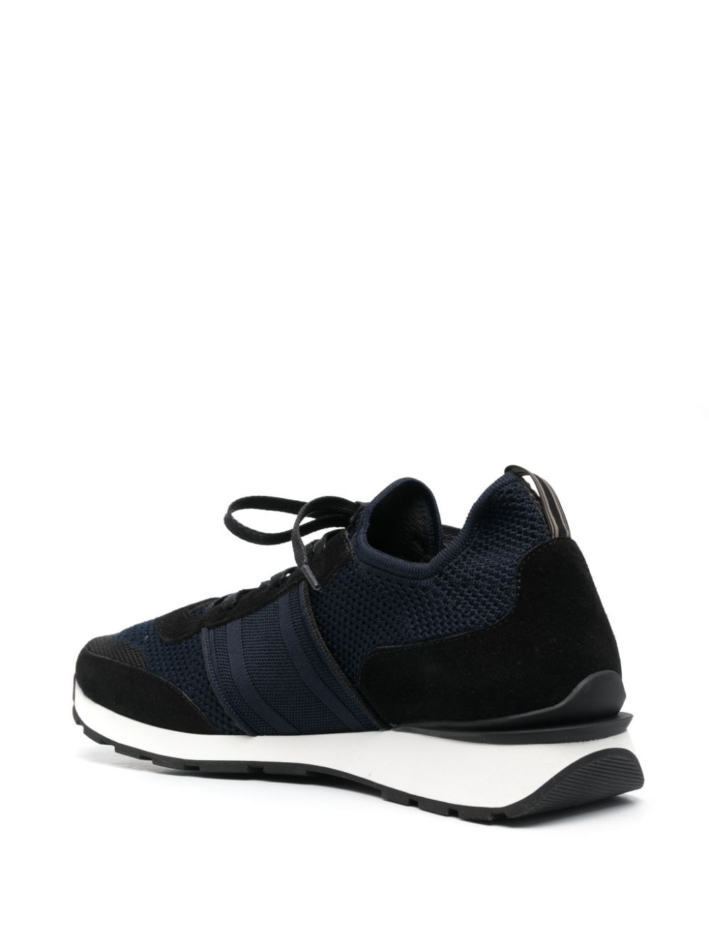 mesh-panel detail low-top sneakers - 3