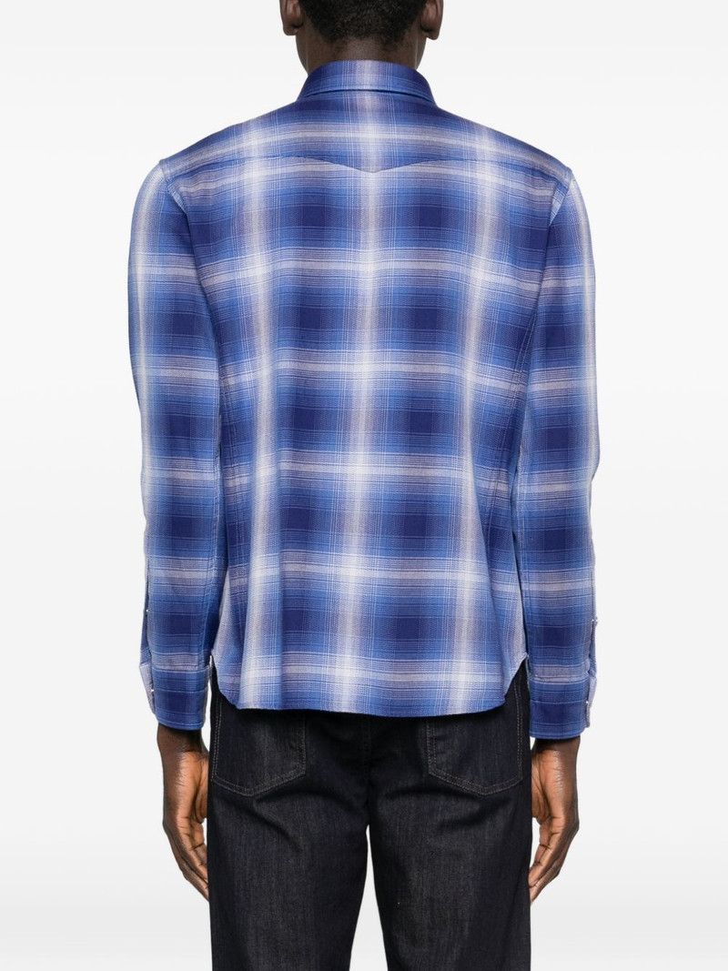 TOM FORD CHECKED-PATTERN SHIRT outlook