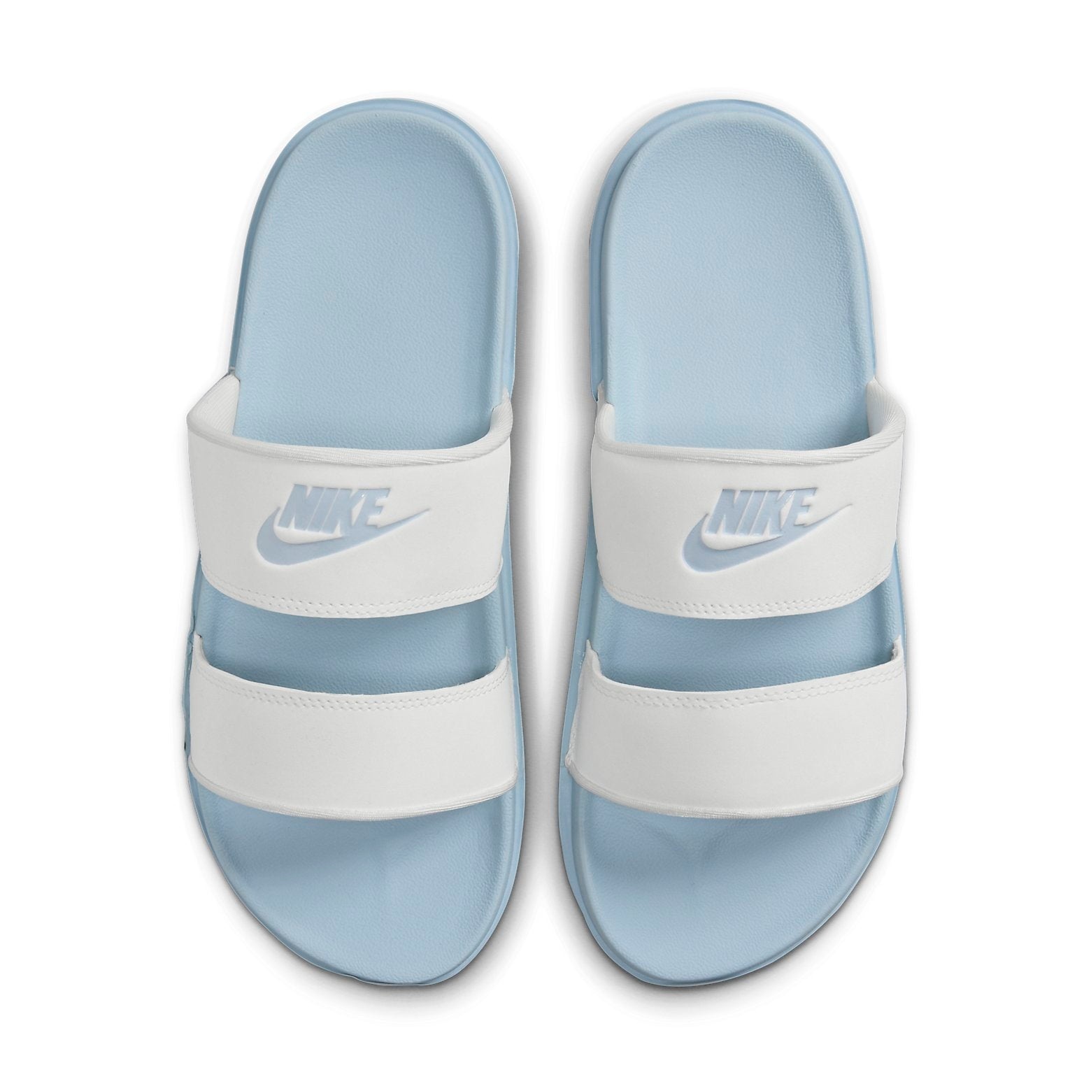 (WMNS) Nike Offcourt Duo Slide 'White Light Blue' DC0496-104 - 4