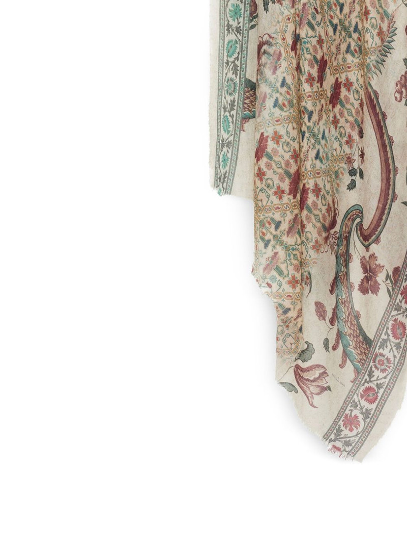 Pierre-Louis Mascia floral-pattern scarf outlook