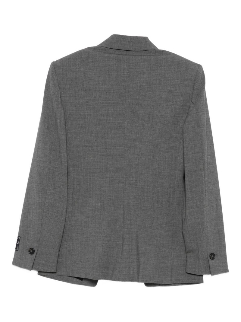 MSGM single-breasted blazer outlook