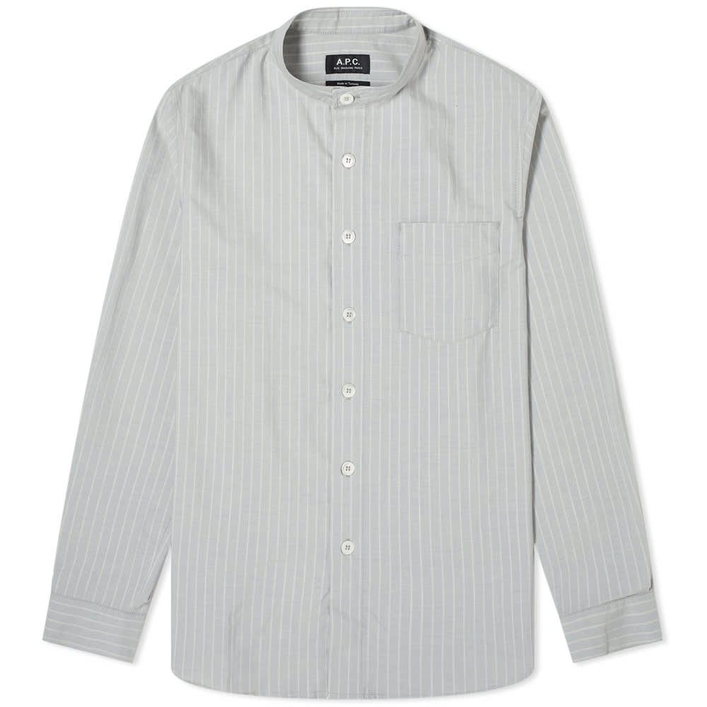 A.P.C. Alejandro Grandad Collar Shirtt - 1