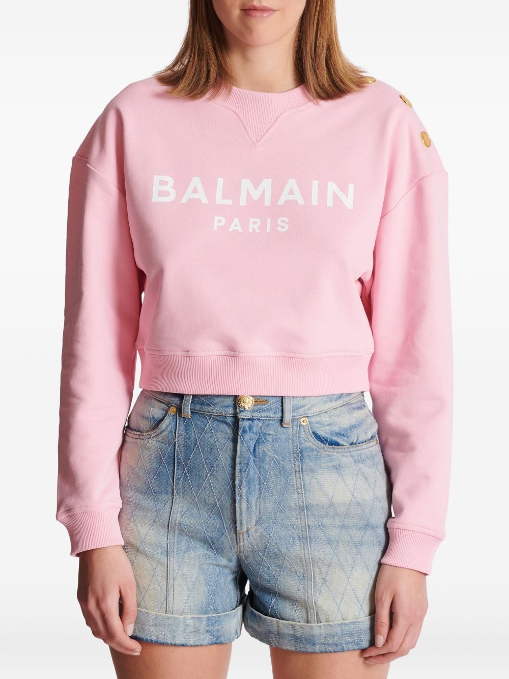 Balmain Paris-print sweatshirt - 3