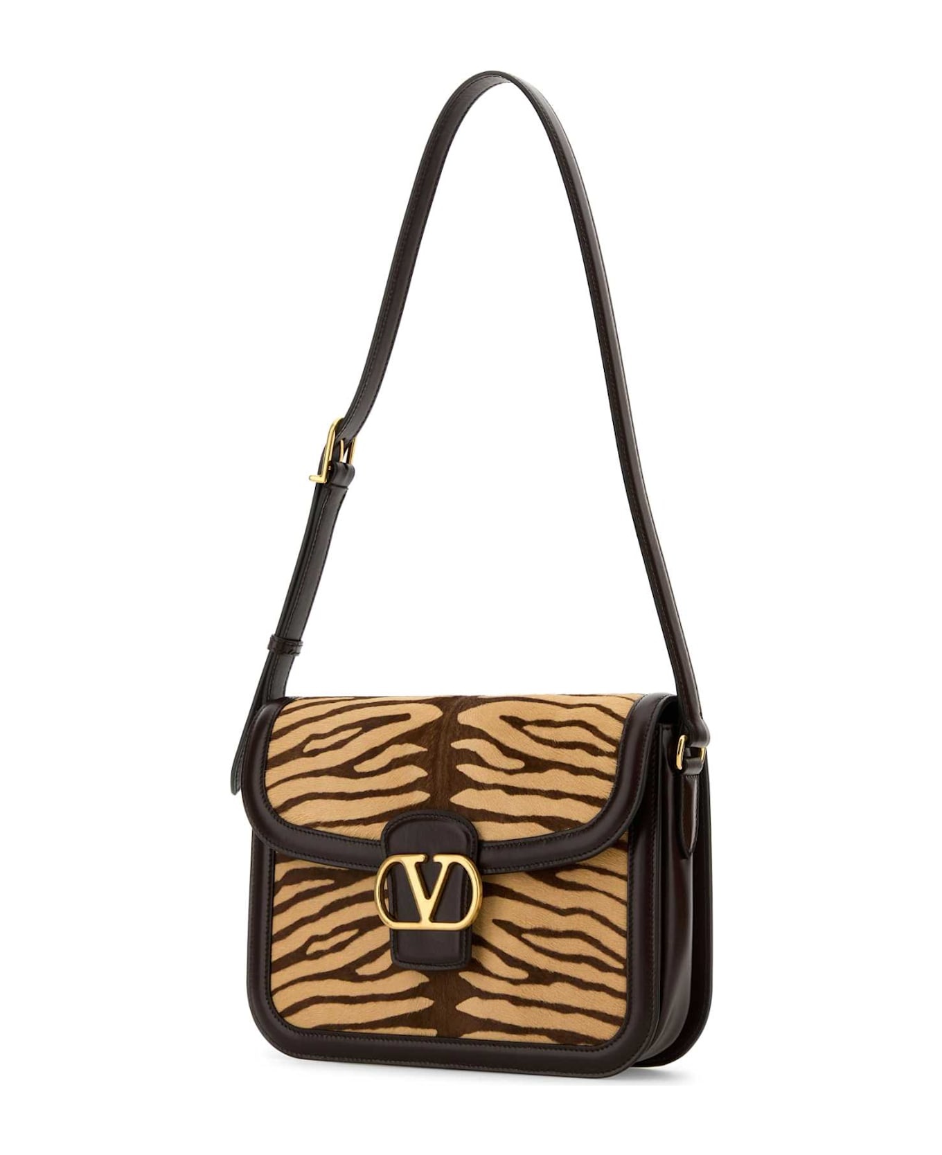 Two-tone Calf Hair And Leather 9to5 Shoulder Bag - 2