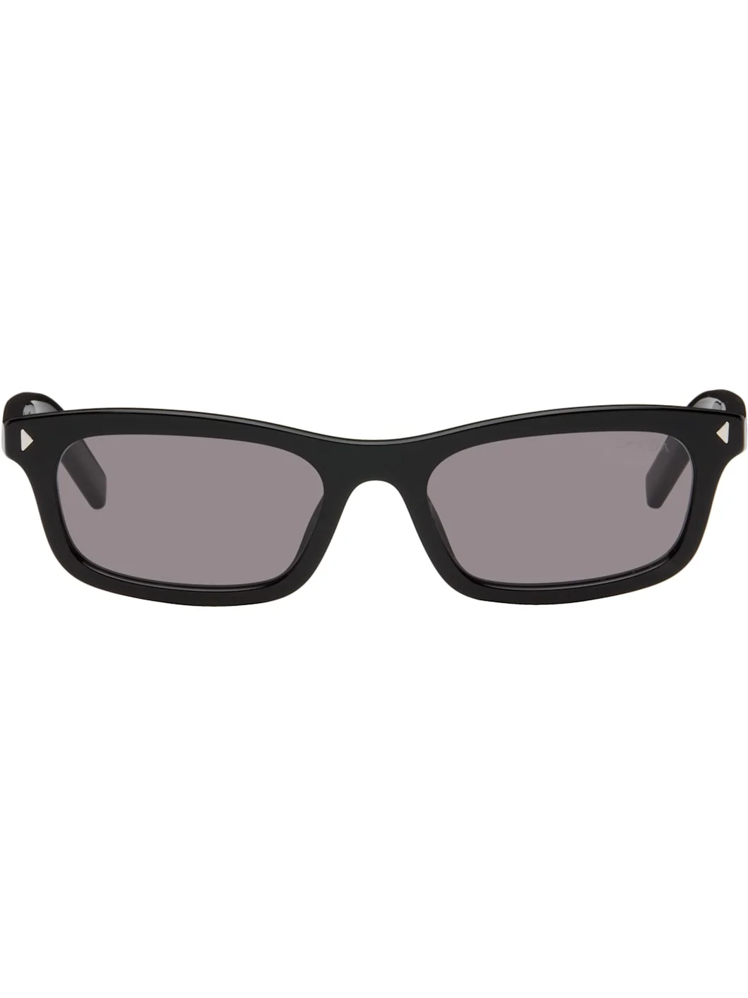 Black Rectangular Sunglasses - 1