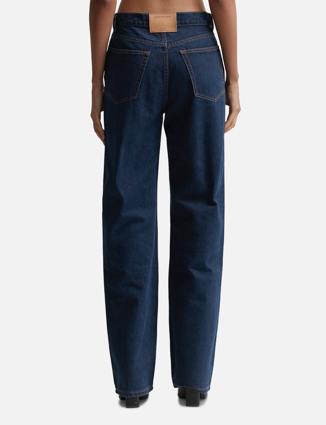 EZ MID-RISE STRAIGHT LEG JEAN IN DENIM - 3