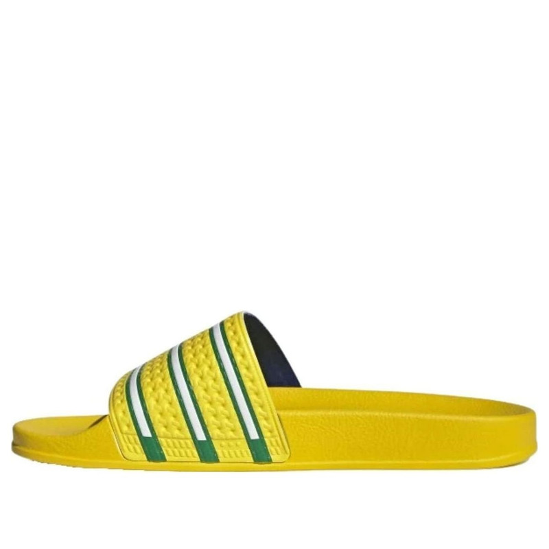 adidas Adilette Slide 'Team Yellow Green' GX9895 1