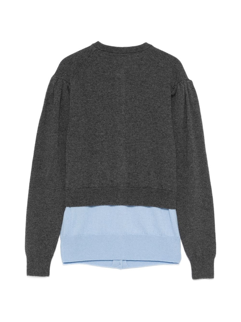 Meryll Rogge puff-sleeve cardigan outlook