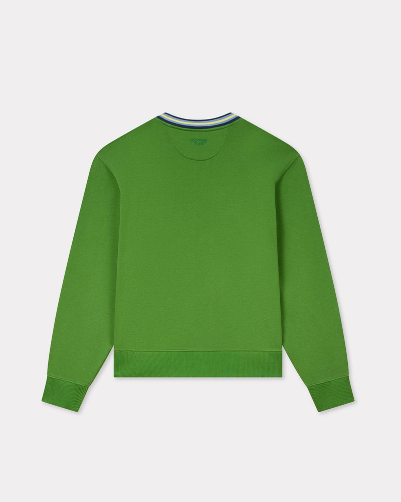 KENZO 'KENZO Elephant Logo' embroidered sweatshirt in cotton outlook