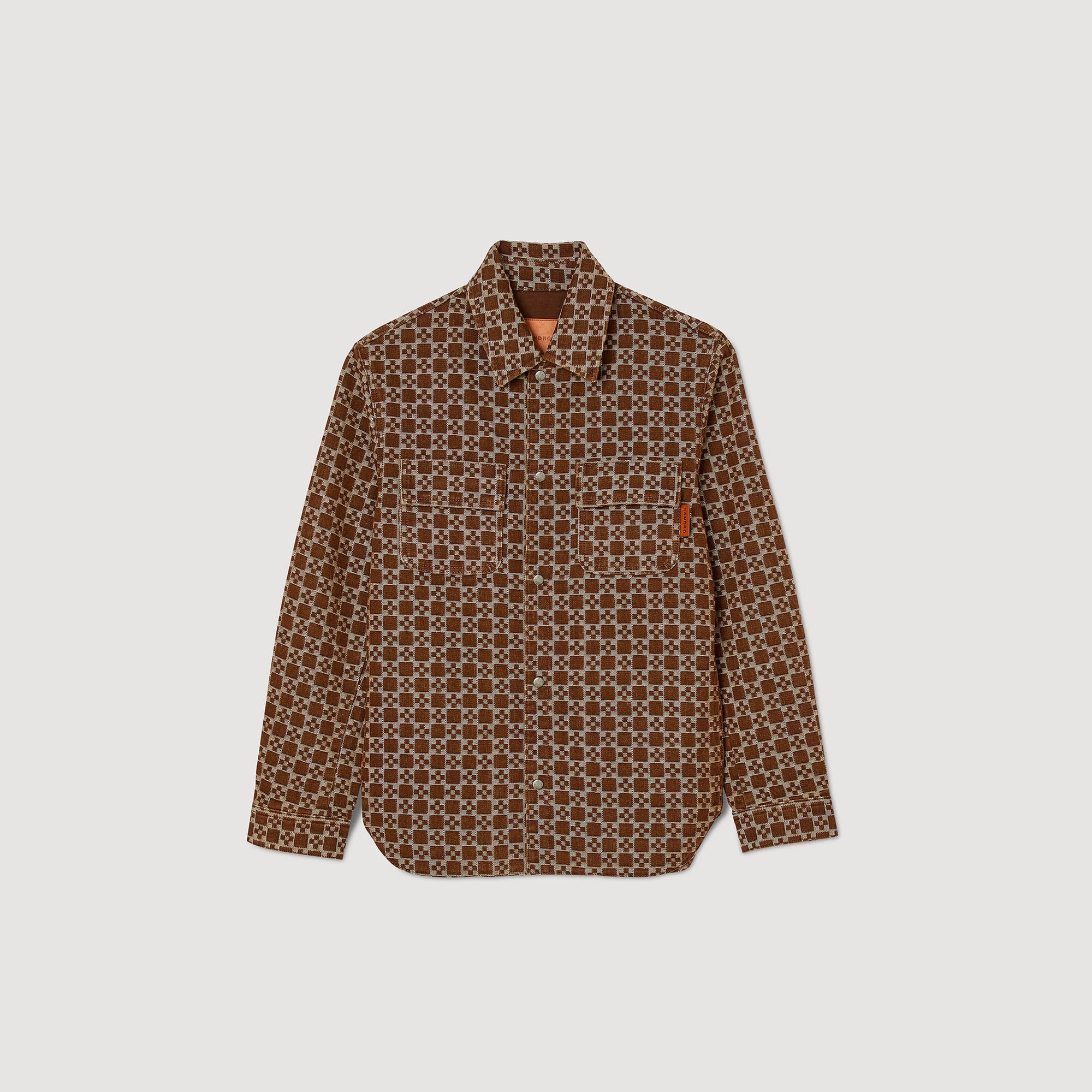 SQUARE CROSS OVERSHIRT - 1