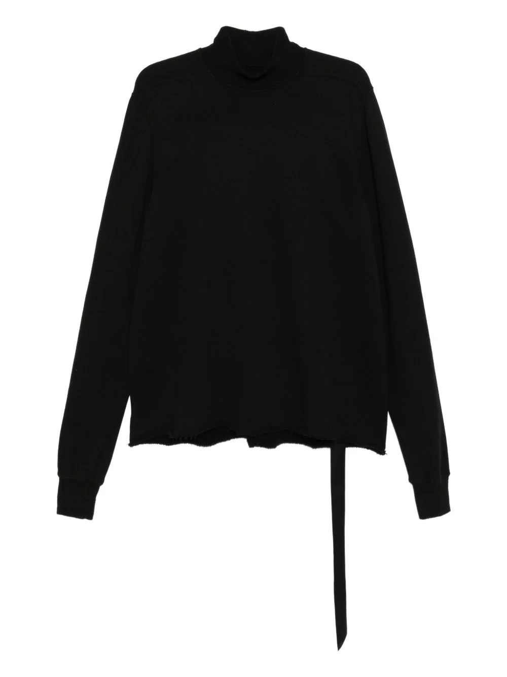 double funnel-neck sweatshirt - 1