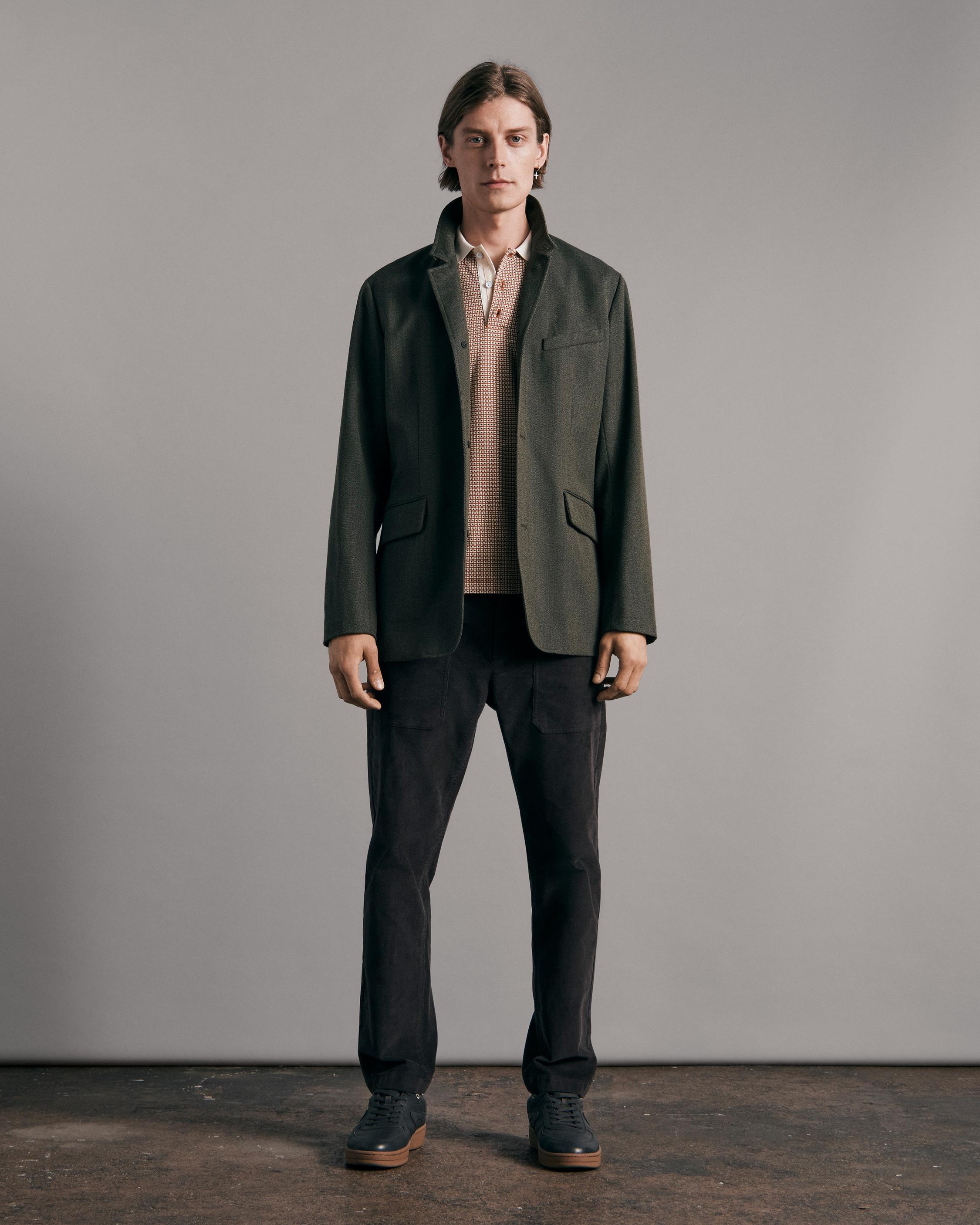 Parker Wool Thornproof Blazer
Relaxed Fit Blazer - 2