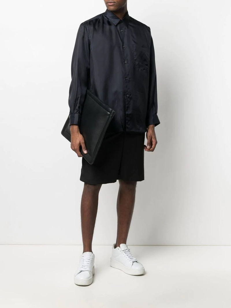 Comme des Garçons SHIRT pointed collar long-sleeved shirt outlook