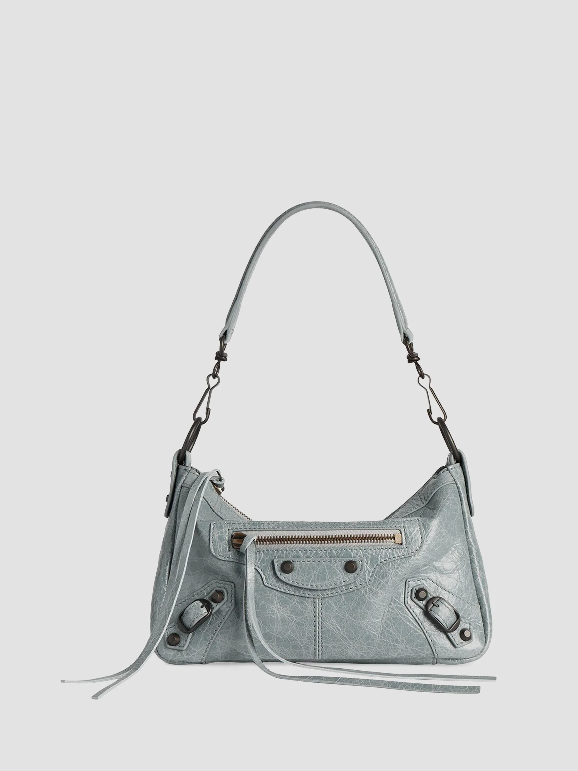 Women's Le City Moto Crossbody Bag - Blue Grey - 1